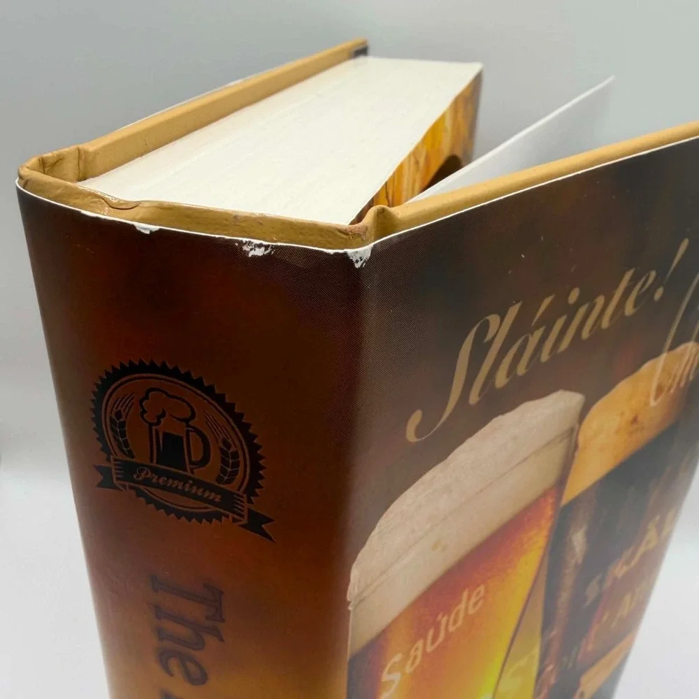 Secret Storage Book Extra Large Beer Themed Safe Hangover Cures  Retails $50 NLA